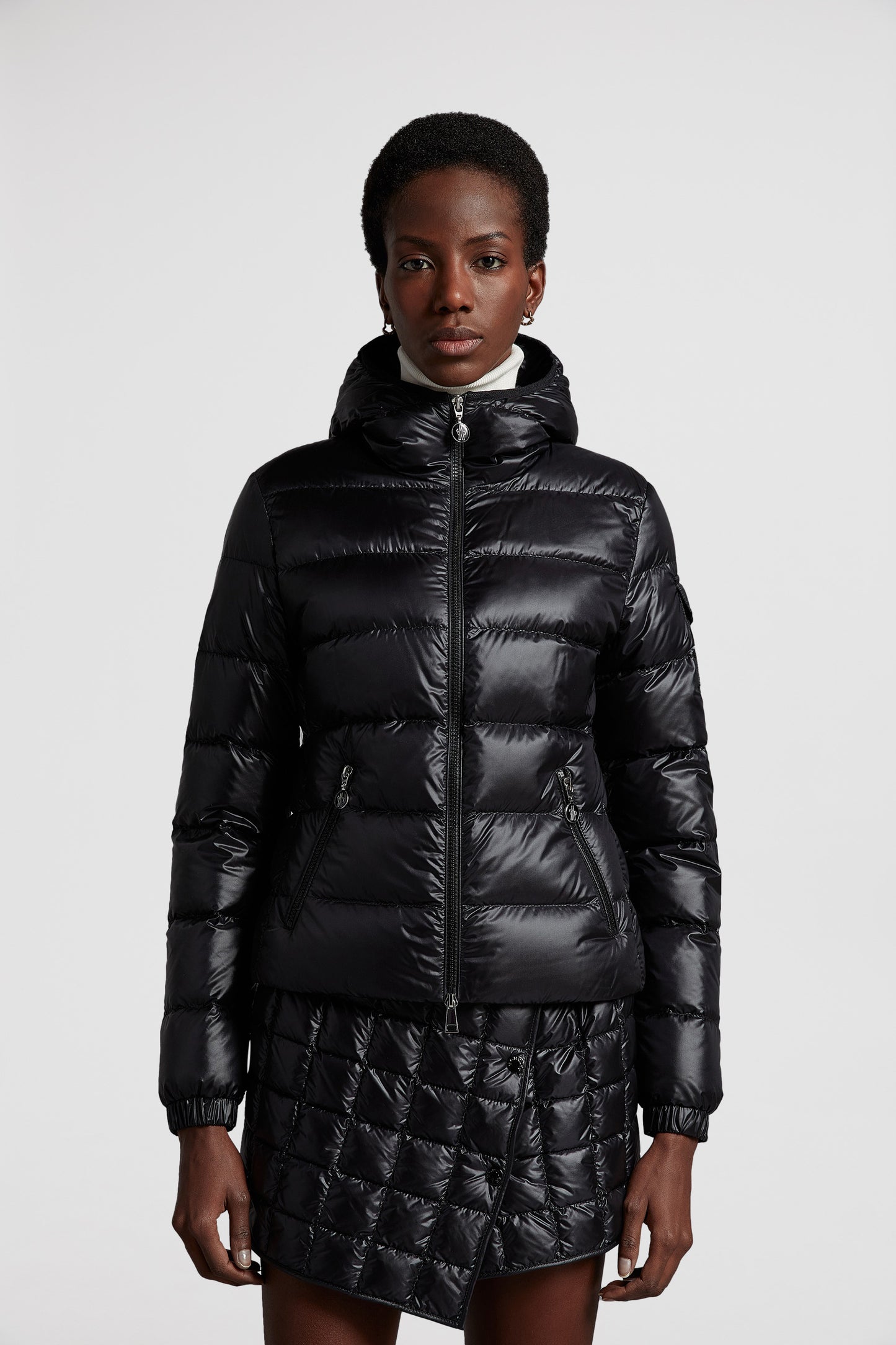 Moncler, Quilted Jacket, Women's Fashion, Luxury Outerwear, High-End Jacket