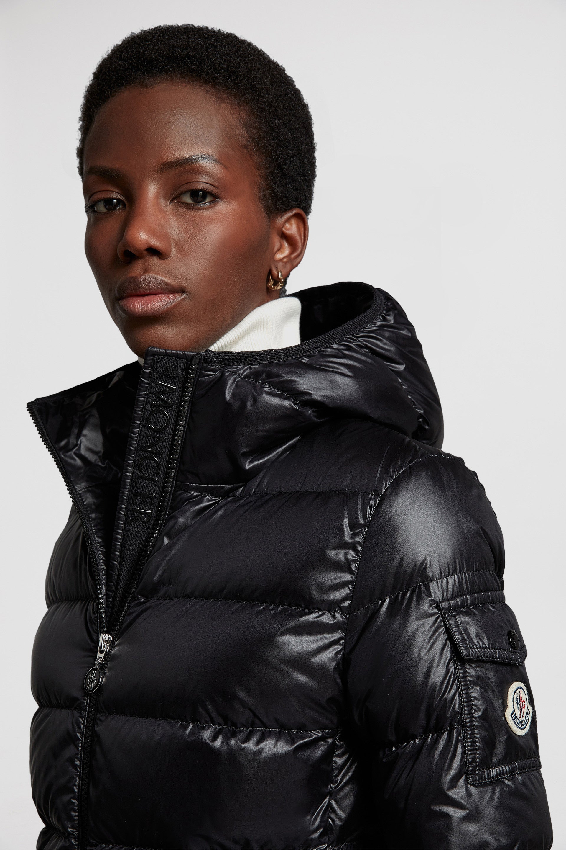 Moncler, Quilted Jacket, Women's Fashion, Luxury Outerwear, High-End Jacket