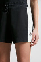 Imagen de pantalones cortos de algodón de Moncler para mujeres - Temporada primavera-verano 2024 - Detalle 10