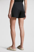 Imagen de pantalones cortos de algodón de Moncler para mujeres - Temporada primavera-verano 2024 - Detalle 9