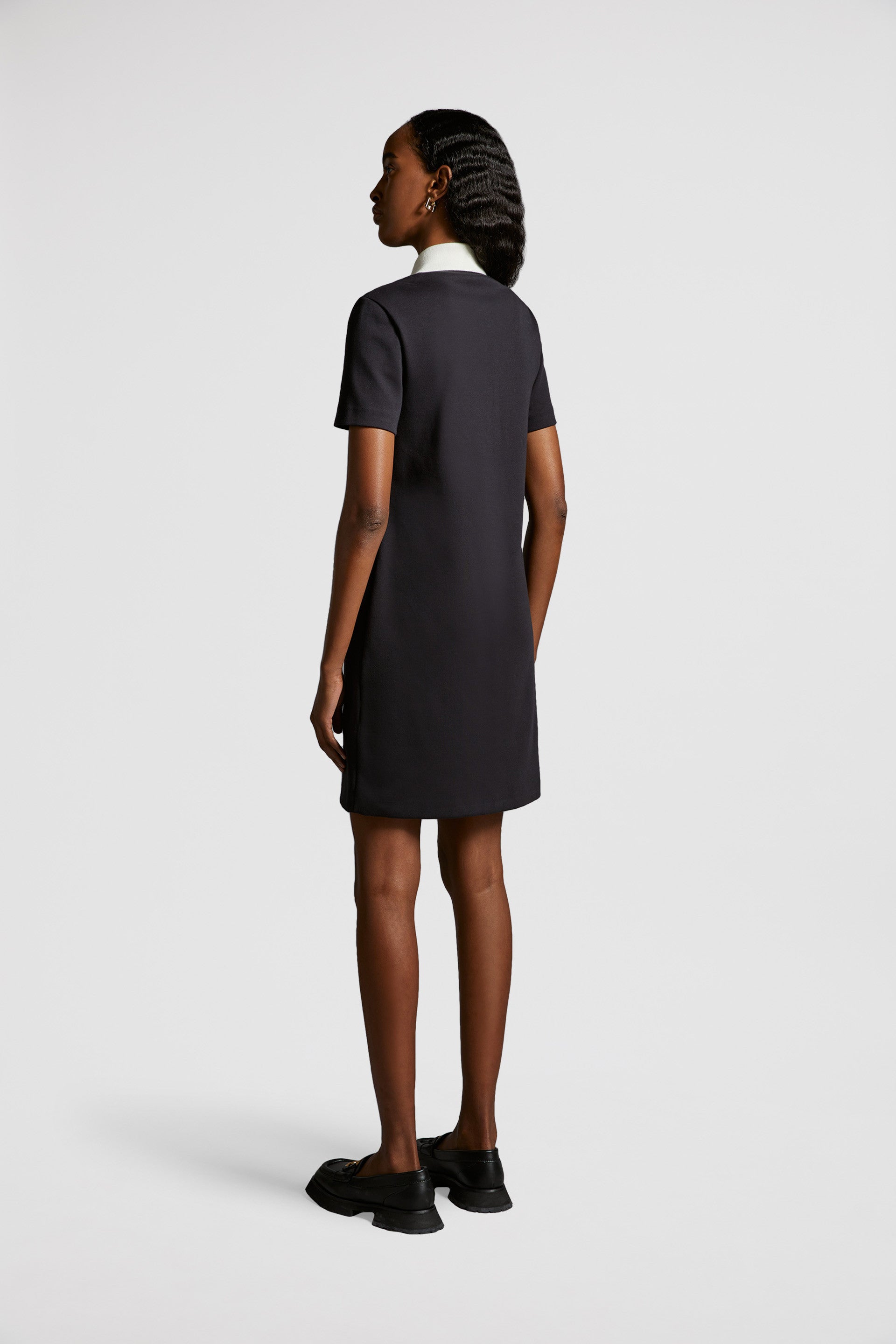 Blue Knit Dress - Moncler - Women | WE IN STYLE Blue Knit Dress - Moncler - Women | WE IN STYLE