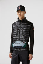 Image of Two-tone Black Nylon Jacket by Moncler Grenoble for Men - Season Spring-Summer 2024 - Detail View 17