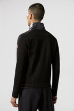 Image of Two-tone Black Nylon Jacket by Moncler Grenoble for Men - Season Spring-Summer 2024 - Detail View 14