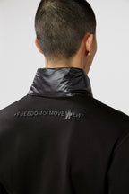 Image of Two-tone Black Nylon Jacket by Moncler Grenoble for Men - Season Spring-Summer 2024 - Detail View 13
