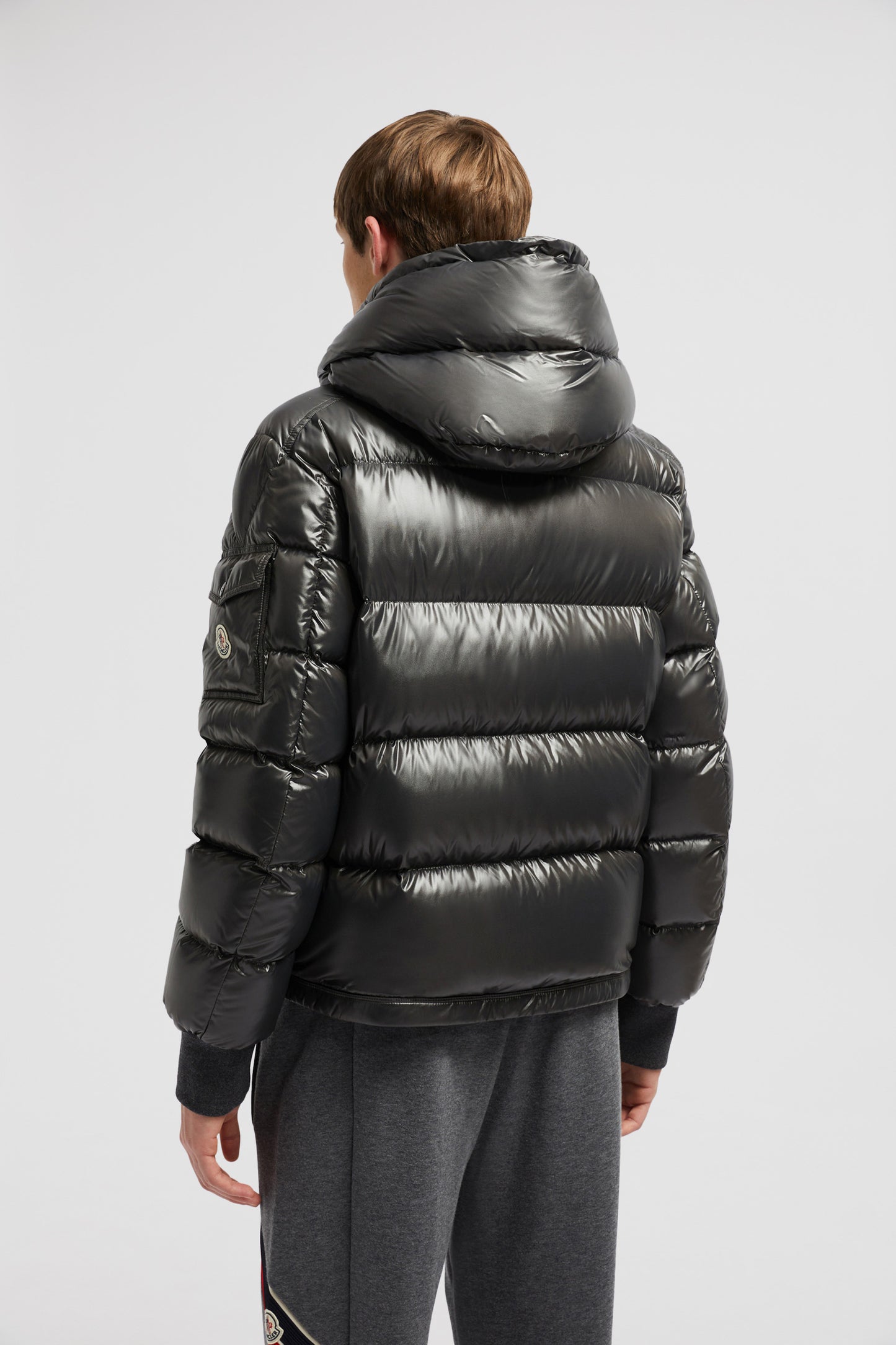 Moncler, Dark Taupe Jacket, Quilted Jacket, Luxury Outerwear, Autumn Winter 2024