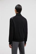 Bi-Material Jacket, Quilted Jacket, Black Jacket, Moncler Autumn-Winter 2024, Luxury Outerwear