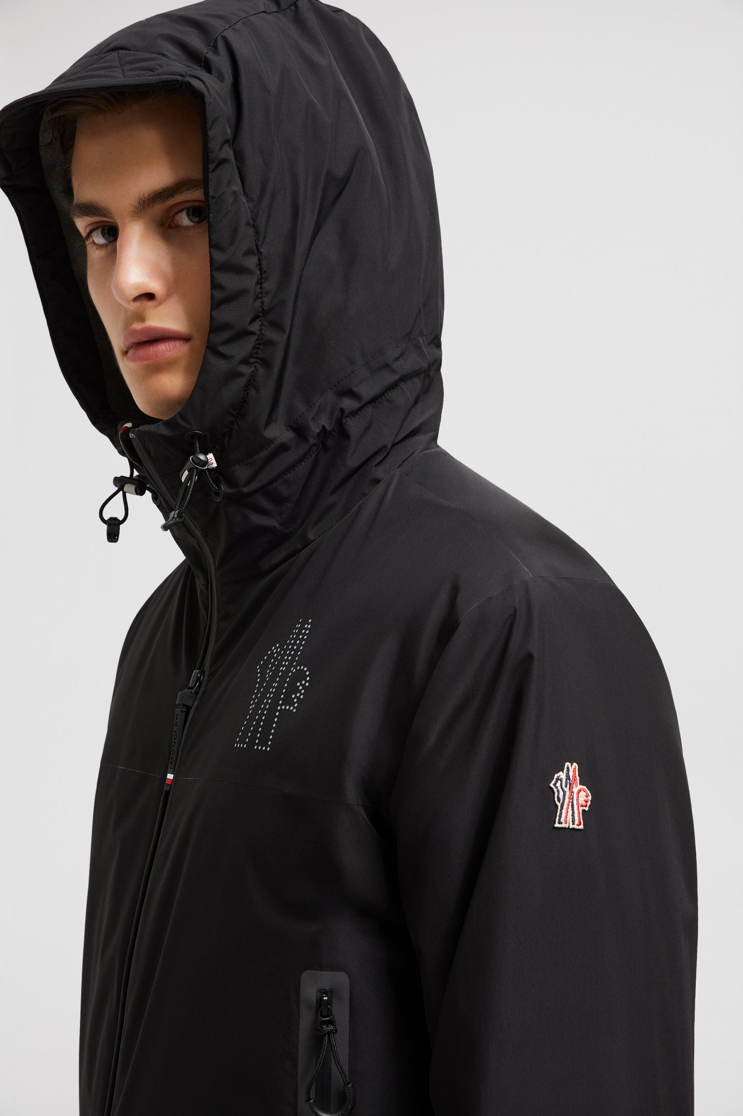 Moncler Grenoble, Jaman Jacket, Autumn-Winter 2024, luxury jacket, black nylon jacket