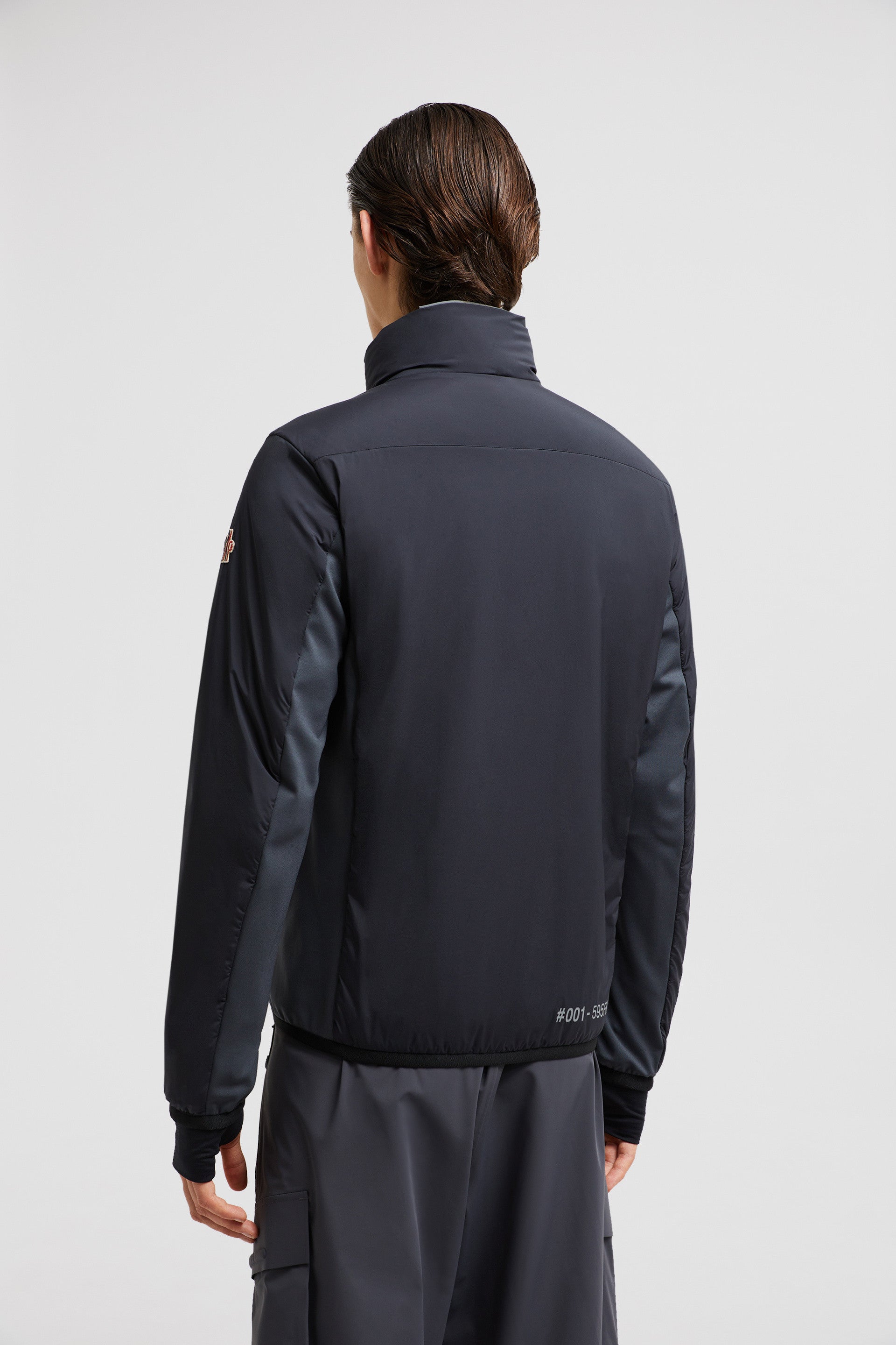 Two-tone jacket, Grey jacket, Moncler Grenoble, Autumn-Winter 2024, Luxury outerwear