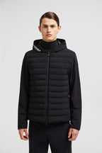 Moncler Grenoble jacket, bi-material jacket, black jacket, luxury men's outerwear, Autumn-Winter 2024