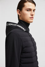 Moncler Grenoble jacket, bi-material jacket, black jacket, luxury men's outerwear, Autumn-Winter 2024