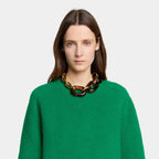 Imagen del collar XL Link de carey de Rabanne para mujeres - Temporada Otoño-Invierno 2024 - Vista trasera