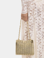 Imagen del icónico bolso metálico de 1969 de Rabanne para mujeres - Temporada Otoño-Invierno 2024 - Vista Detalle 1