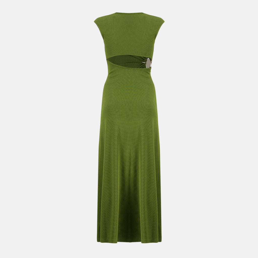 Fronced Green Dress - Christopher Esber - Women | WE IN STYLE Fronced Green Dress - Christopher Esber - Women | WE IN STYLE
