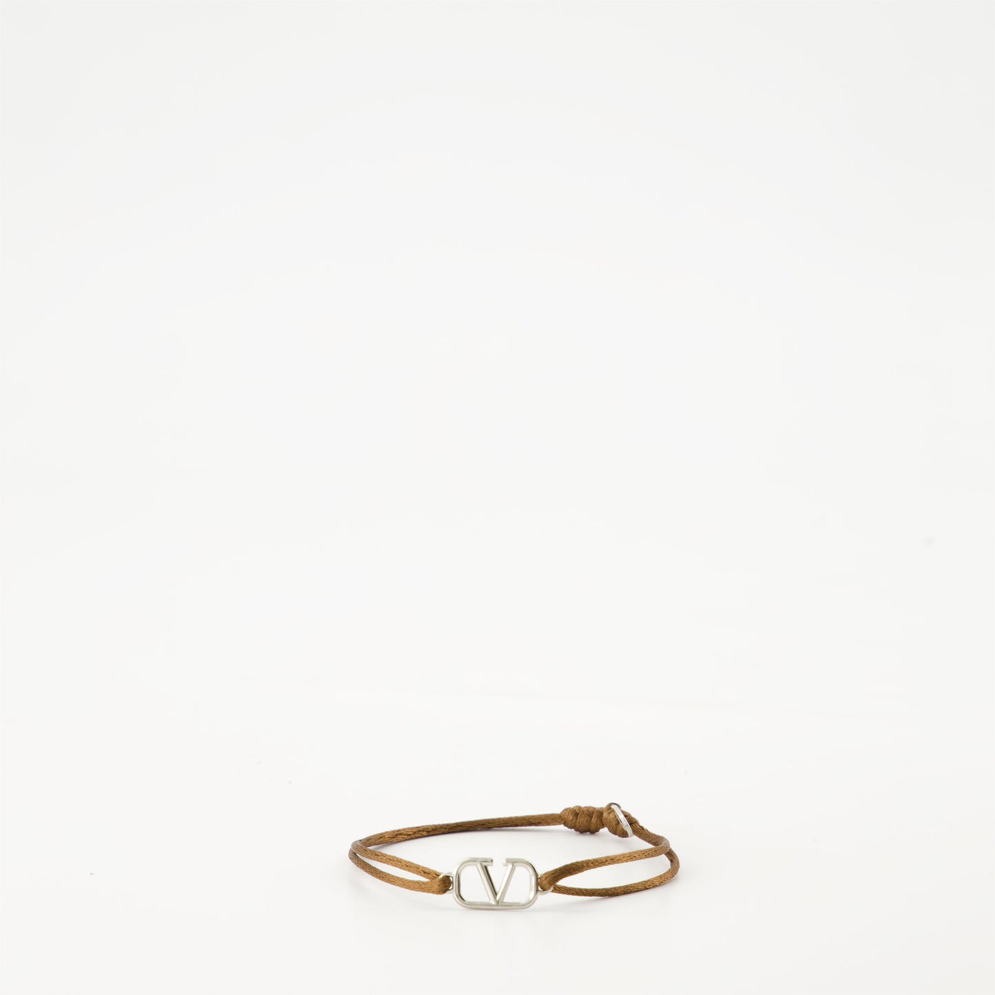 Valentino Garavani, Brown Cord Bracelet, Vlogo, Luxury Accessories, Autumn-Winter 2024