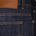 Dior, Slim Fit, Raw Denim Jeans, Blue Jeans, Autumn-Winter 2024