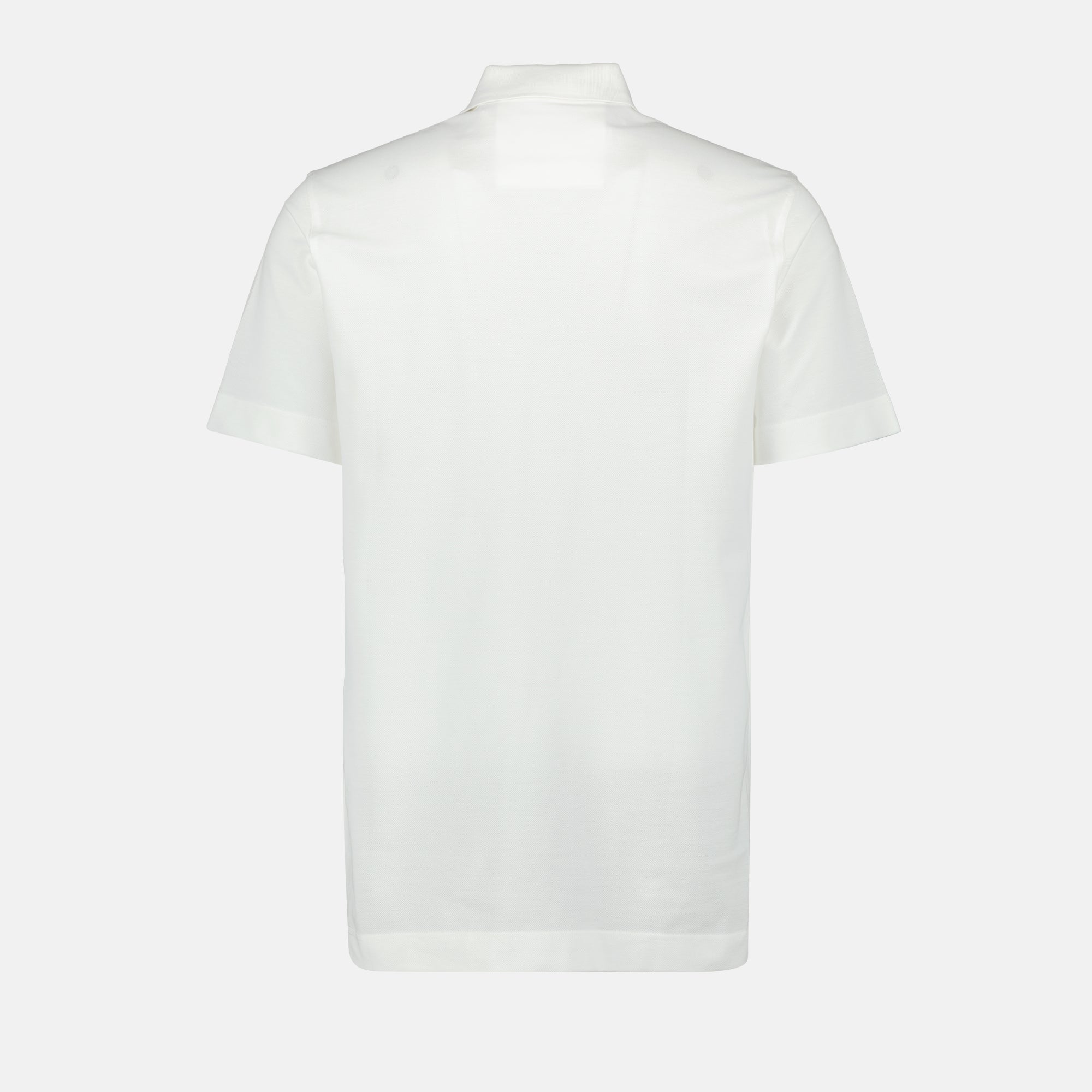 Givenchy polo, embroidered polo shirt, organic cotton clothing, Spring-Summer 2025 fashion, classic collar polo