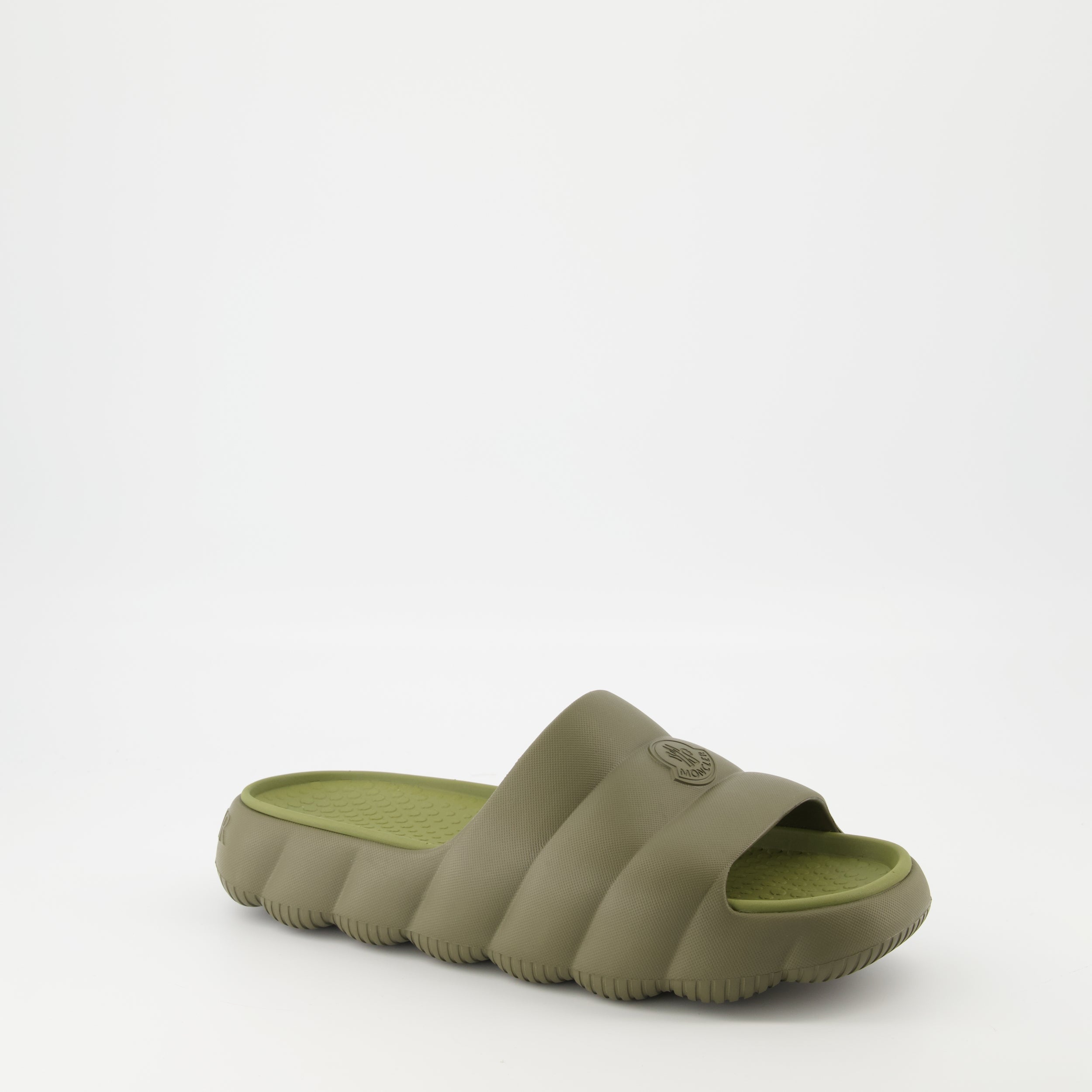 Moncler sandals, Lilo Kaki slides, comfort footwear, summer sandals, high-quality slides