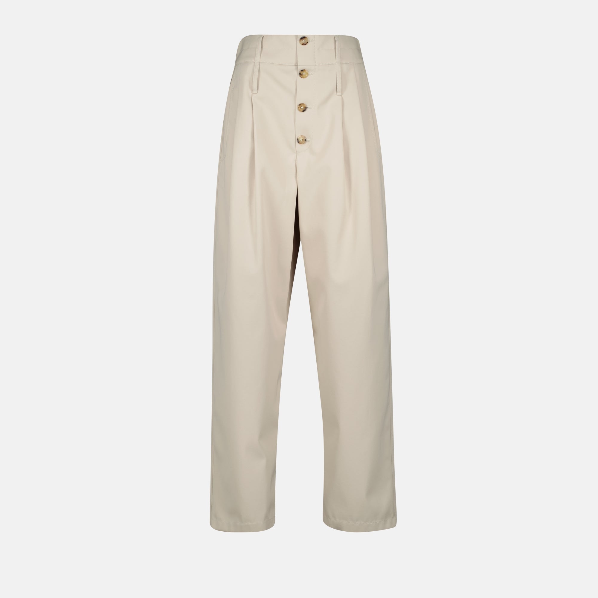 tailored trousers, pleated trousers, Moschino, high waist trousers, cigarette cut trousers