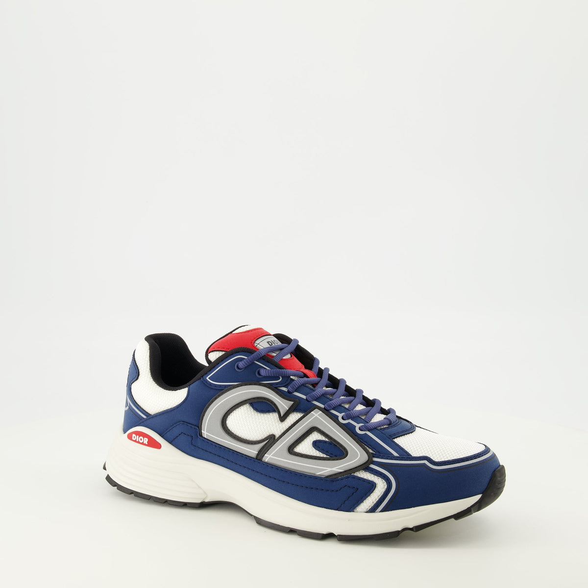 B30 Blue and Red Sneakers