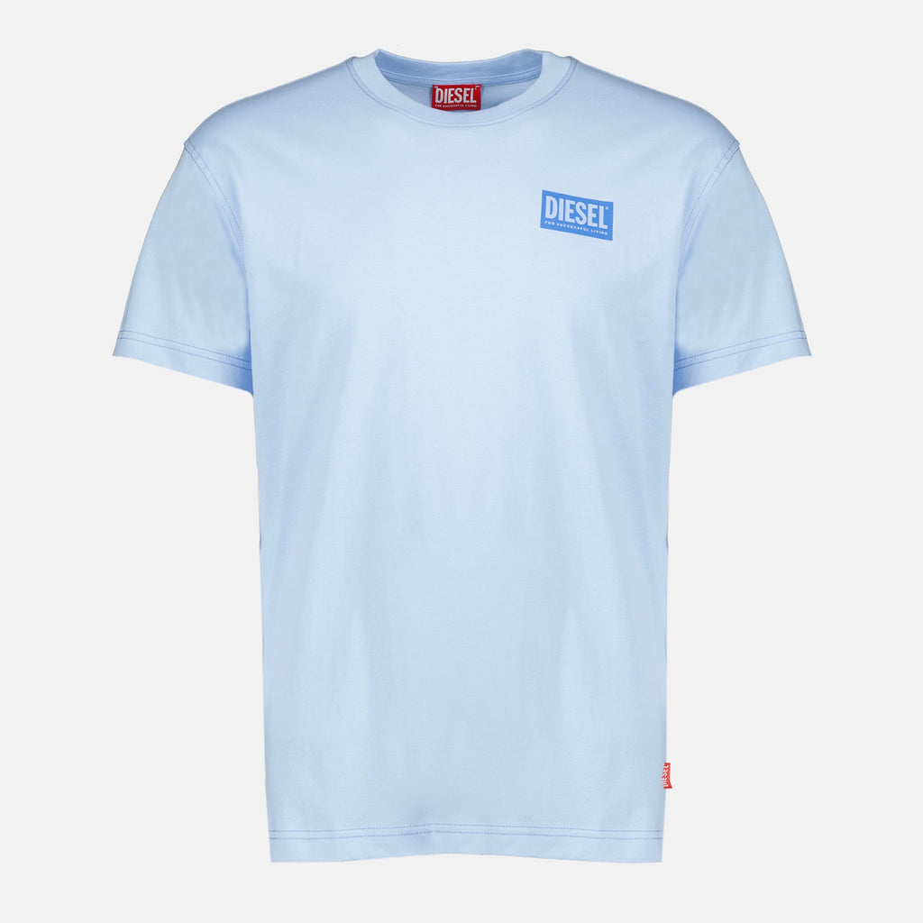 T-Shirt in cotone blu T-Norm