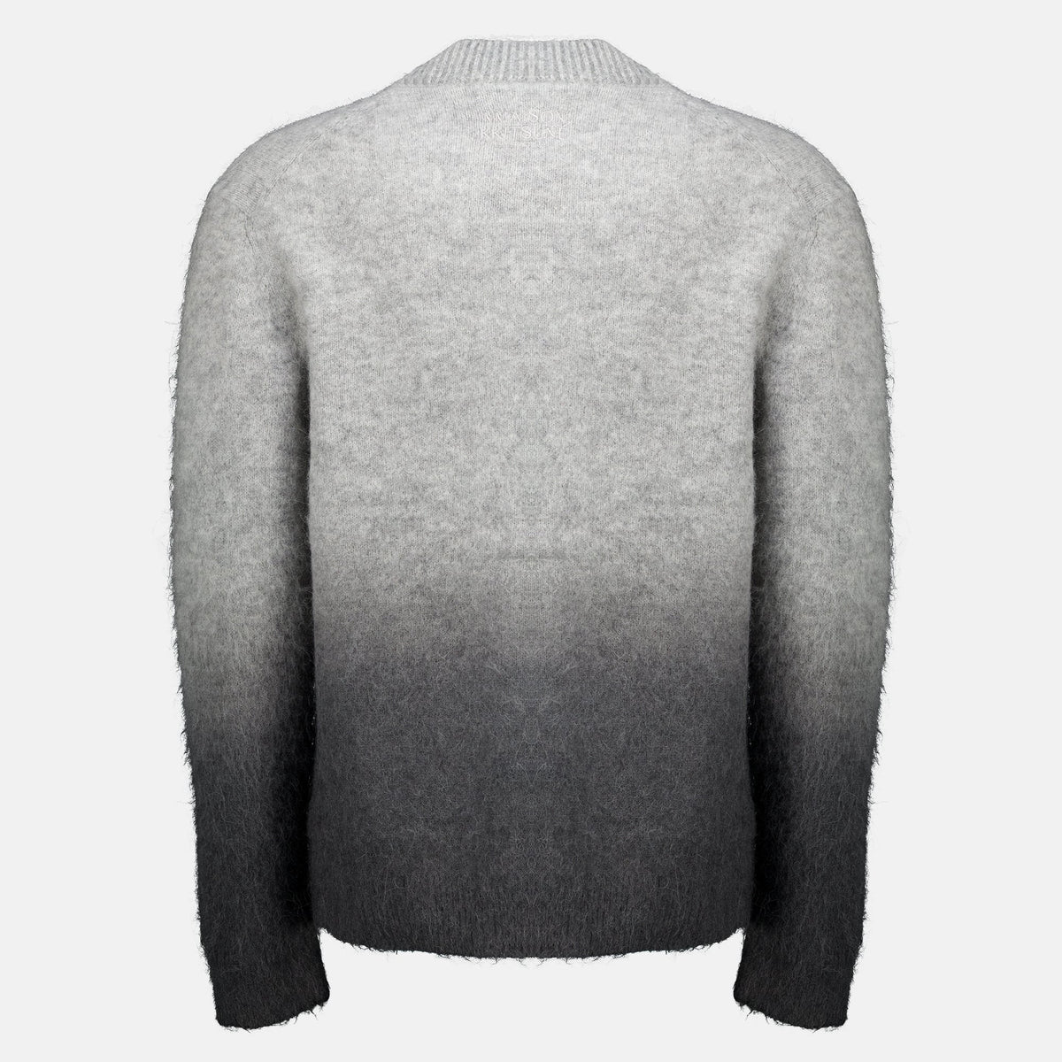 Cárdigan gris efecto desgastado - Maison Kitsuné