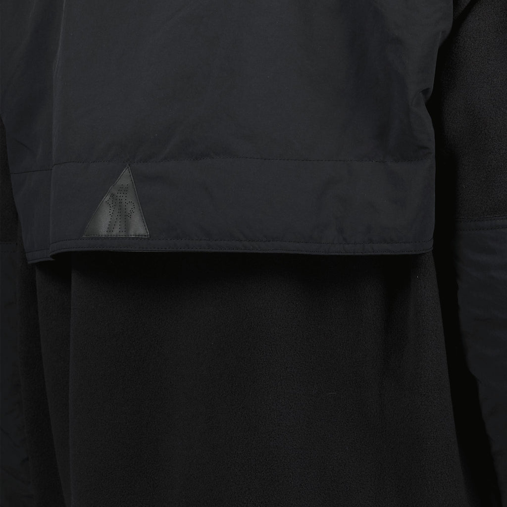 Moncler Grenoble cardigan, Polartec zip-up hoodie, men's luxury outerwear, Autumn Winter 2025 fashion, technical fabric cardigan