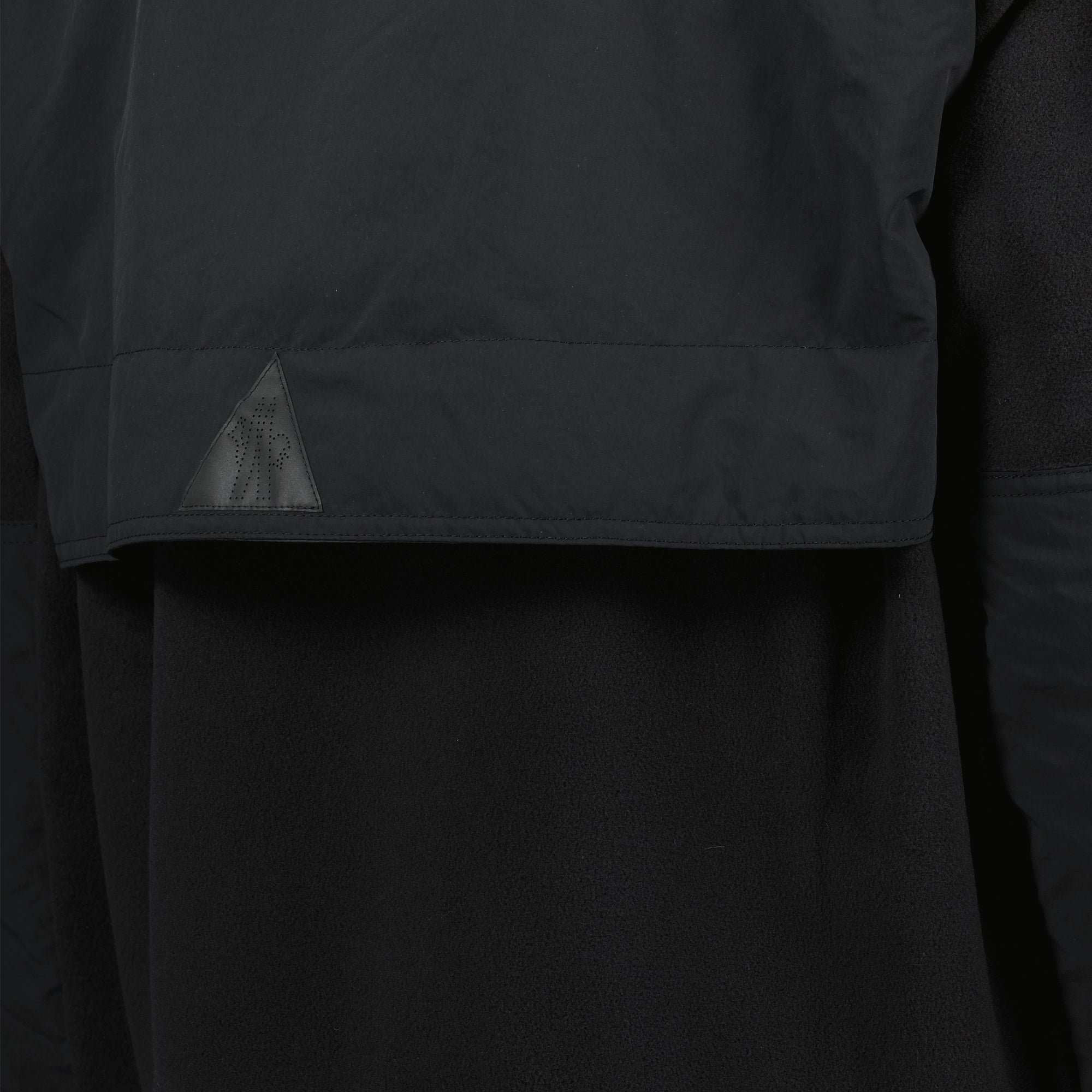 Moncler Grenoble cardigan, Polartec zip-up hoodie, men's luxury outerwear, Autumn Winter 2025 fashion, technical fabric cardigan