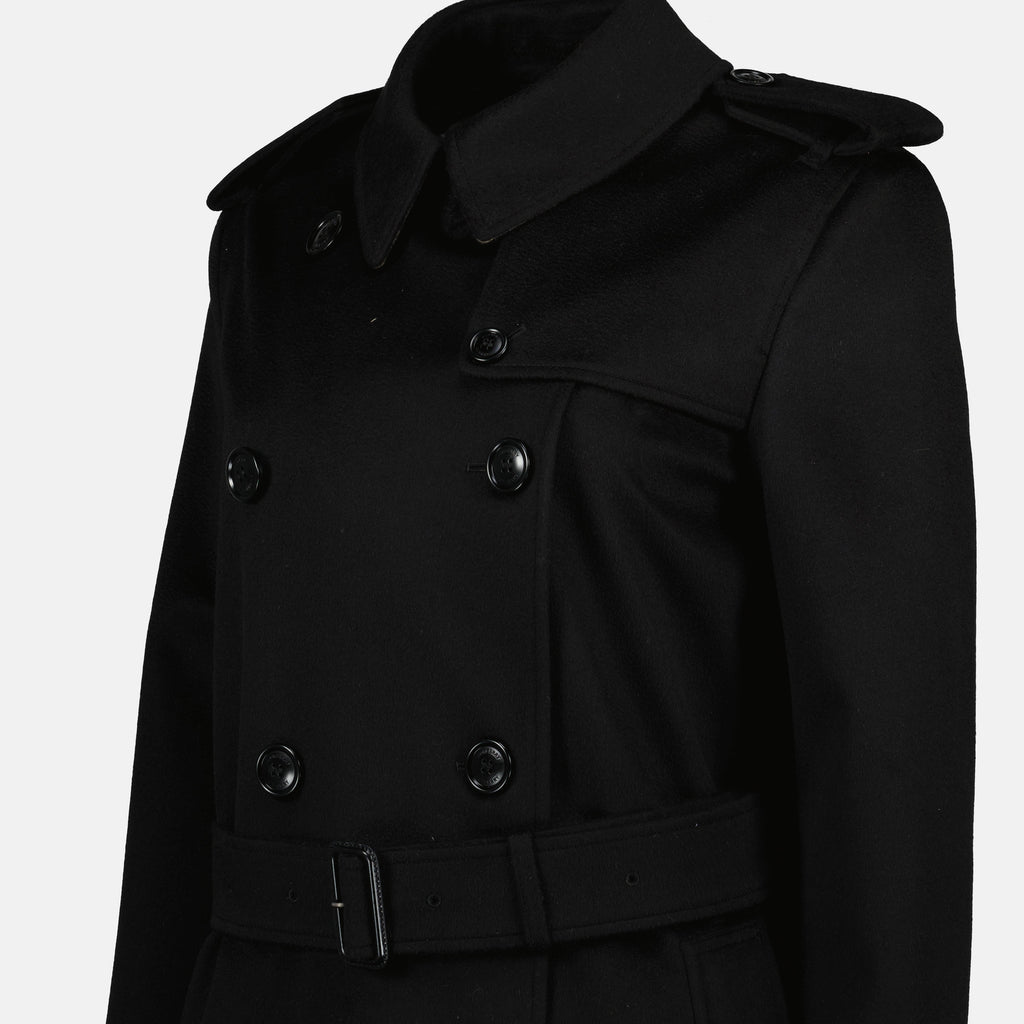 Imagen del Trench Coat Largo Kensington de Burberry para Mujeres - Temporada Otoño-Invierno 2025 - Vista Detalle 1