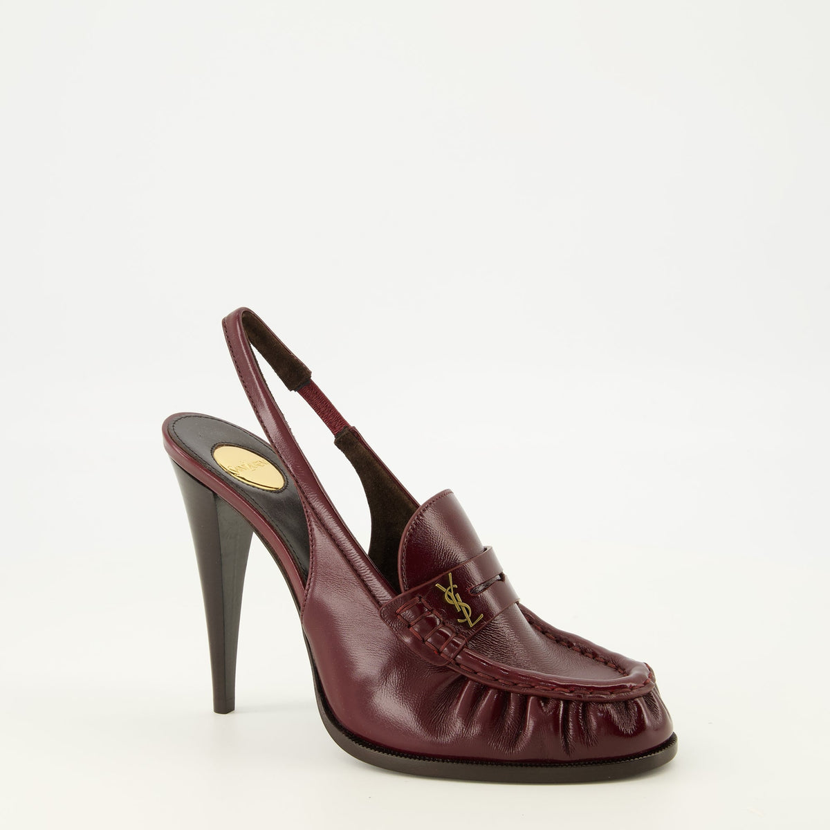 Loafer Slingbacks Bordeaux