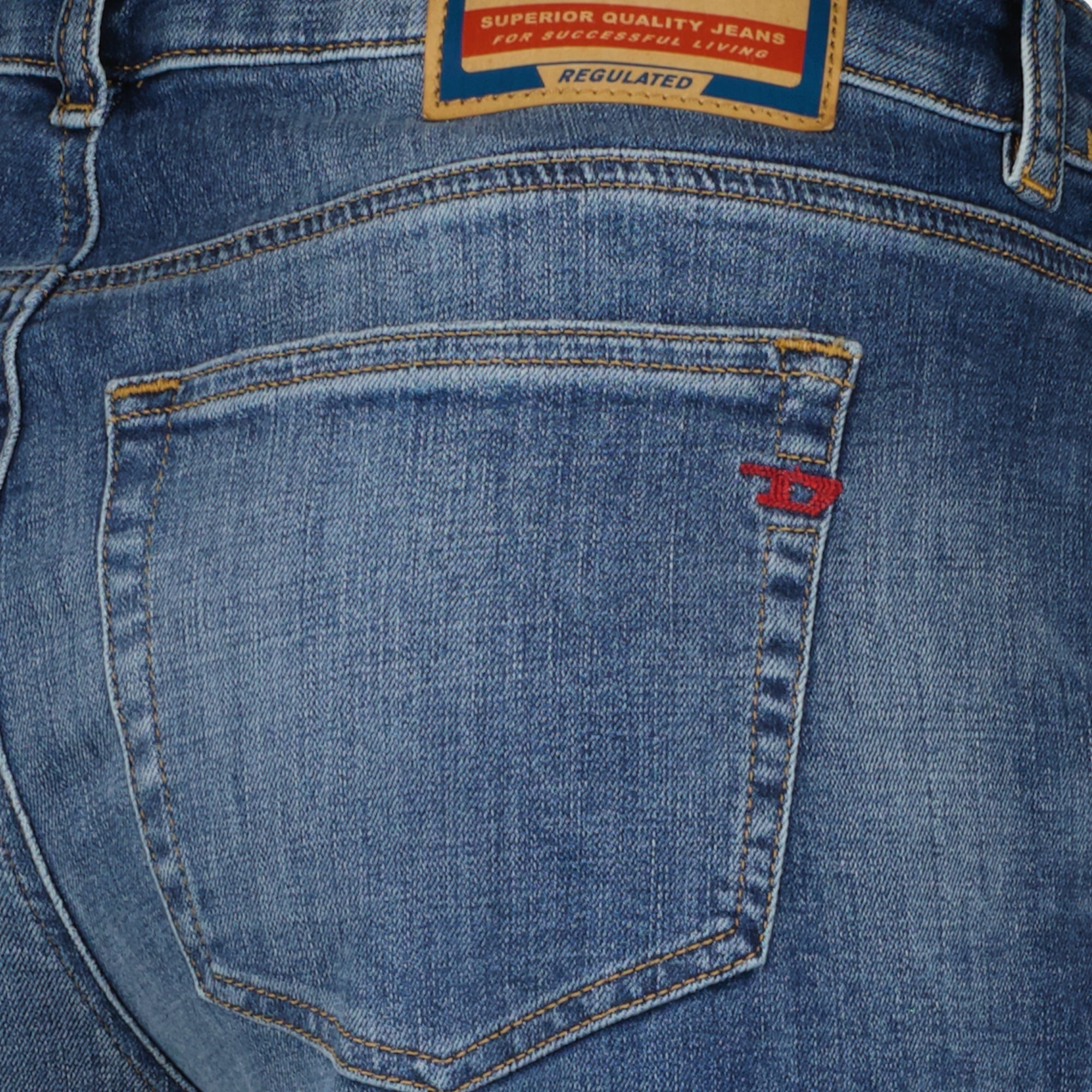 jean flare bleu delave diesel women 15434425074044