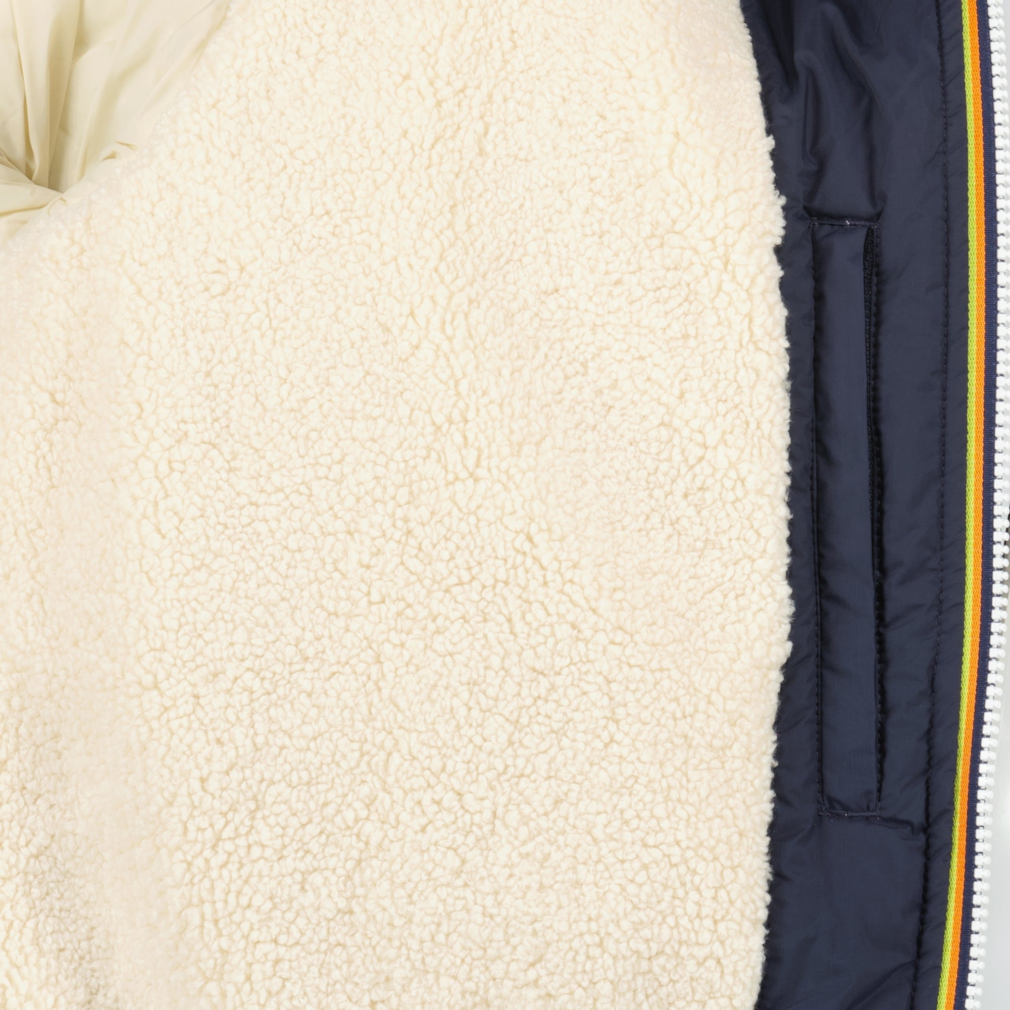 la veste le vrai 4 0 claude orsetto kaki we in style k way women 15545343607164