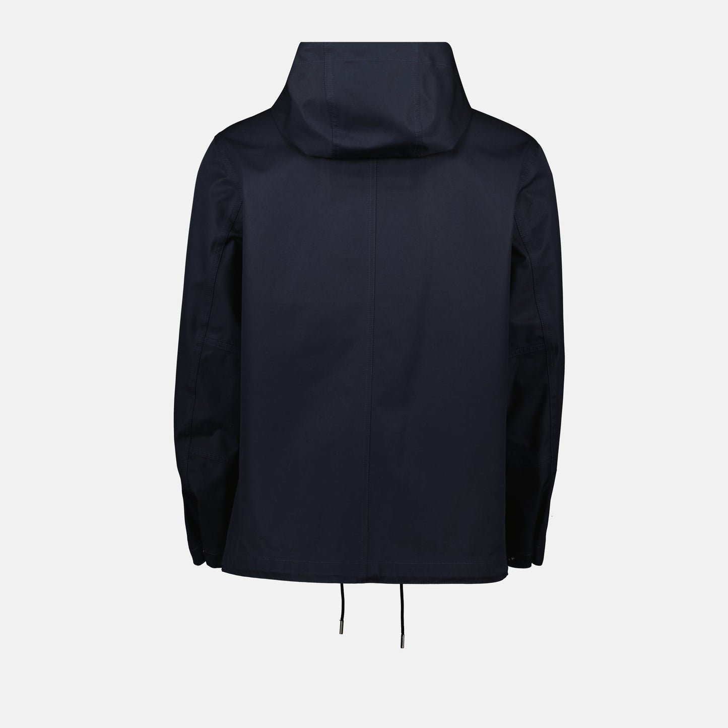 Burberry parka, navy parka, cotton gabardine, Burberry Check lining, Autumn-Winter collection