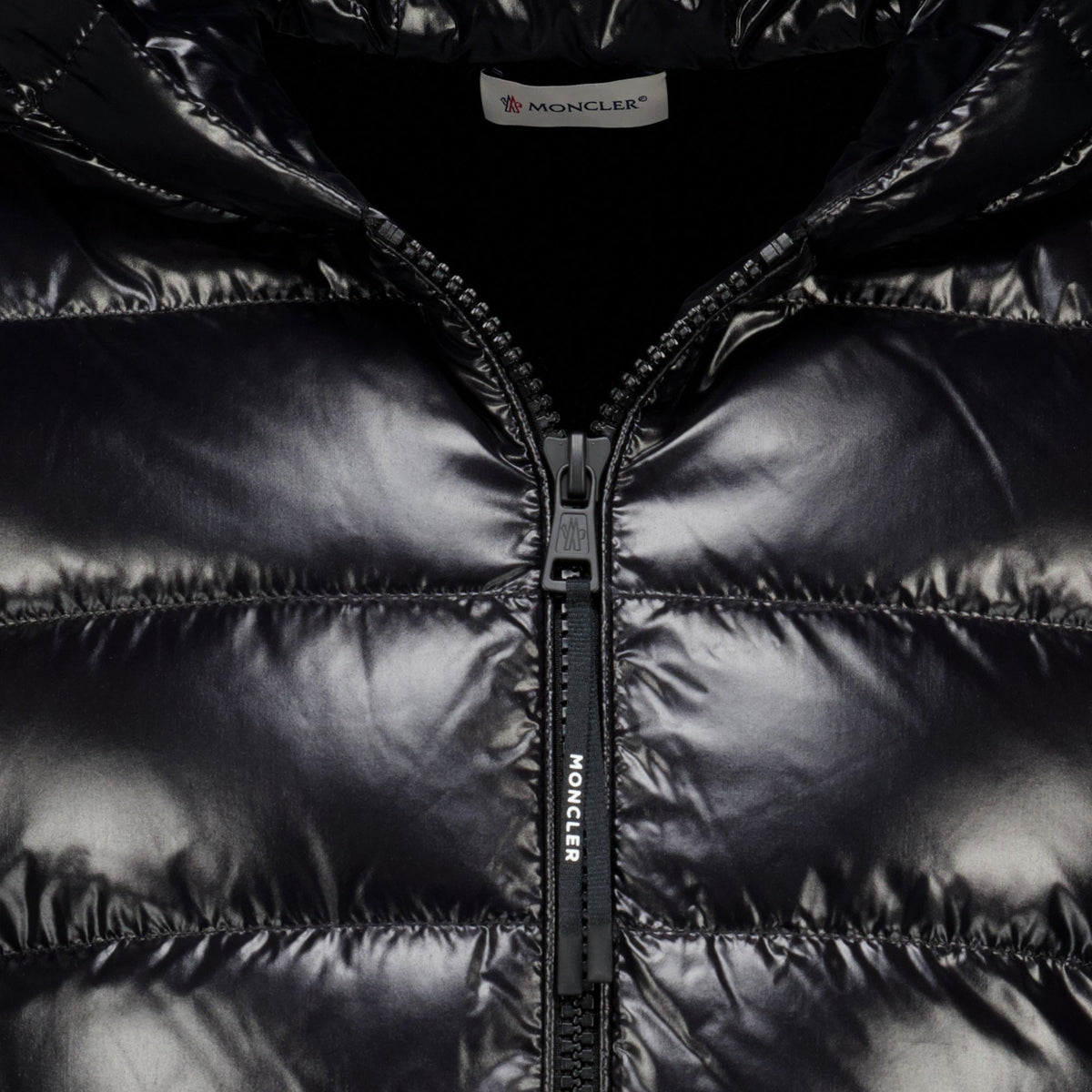 Schwarze Jacke aus Wolle und Kaschmir