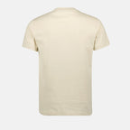 Cavalier T-shirt, Burberry T-shirt, Beige T-shirt, Men's fashion, Cotton T-shirt