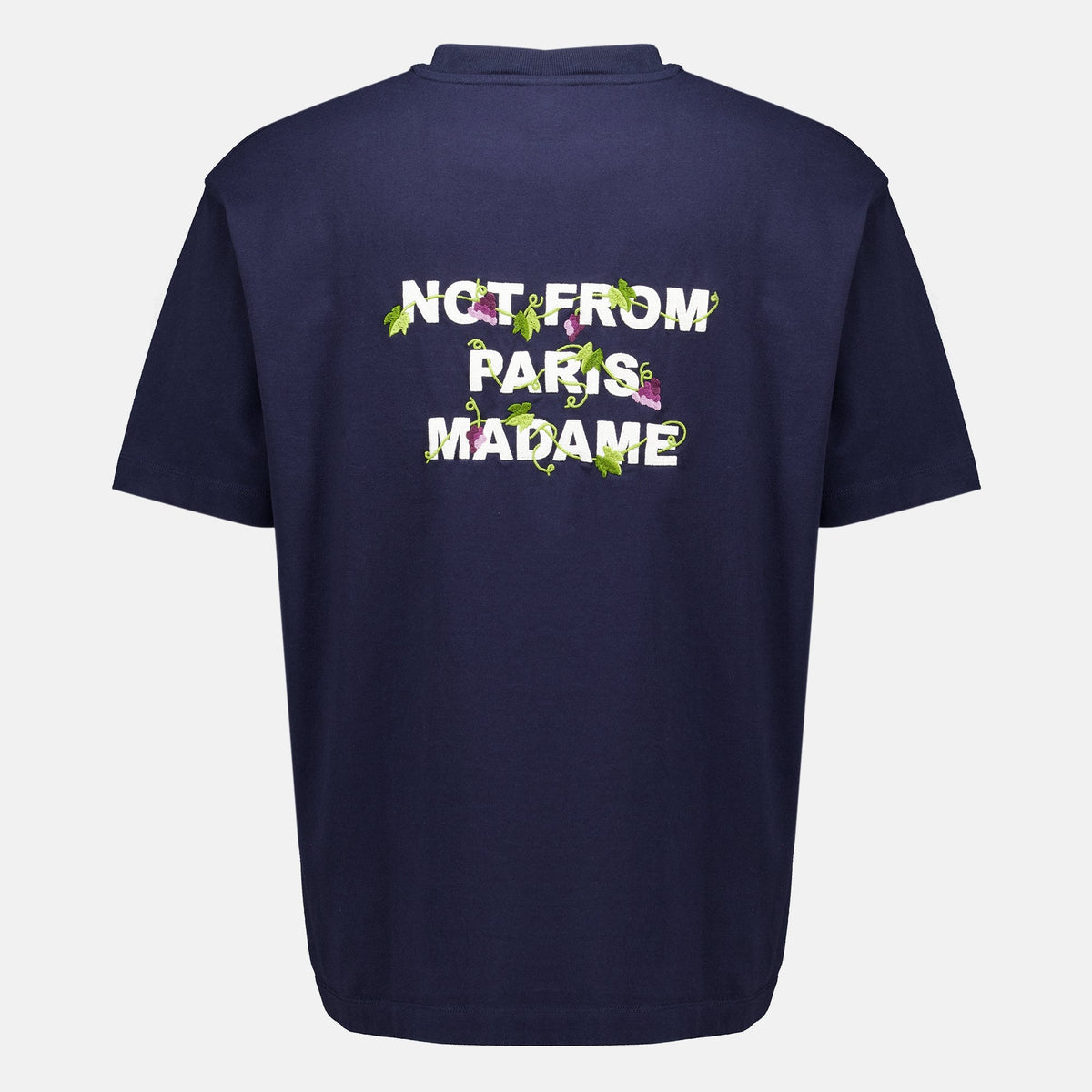 Camiseta Slogan Vigne de algodón orgánico
