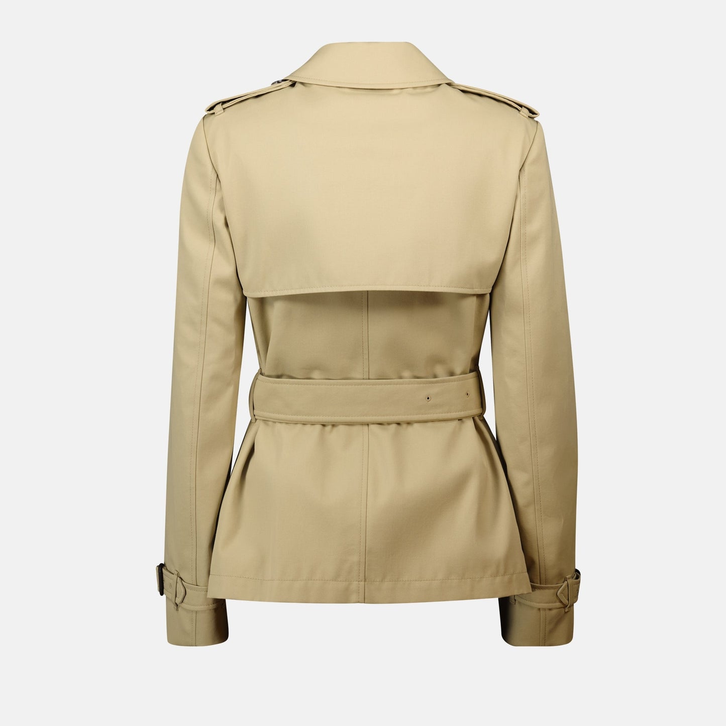 Burberry trench coat, beige trench coat, Burberry Spring 2025, classic trench coat, women's outerwear