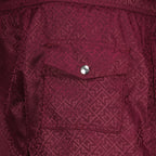 Imagen de los Bañadores Monogram Burdeos de Moncler para Hombre - Temporada Primavera-Verano 2025 - Vista de Detalle 2