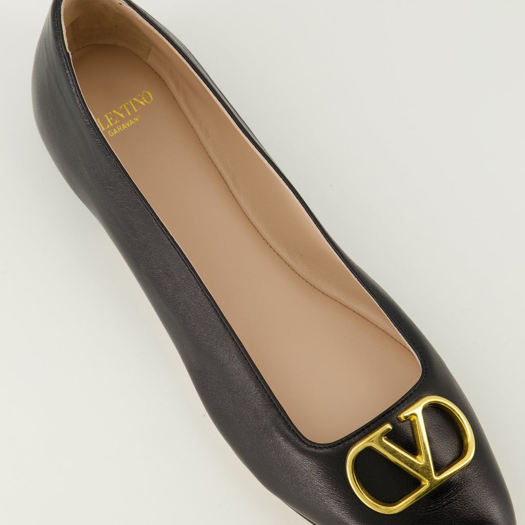 Ballerine VLogo Noire