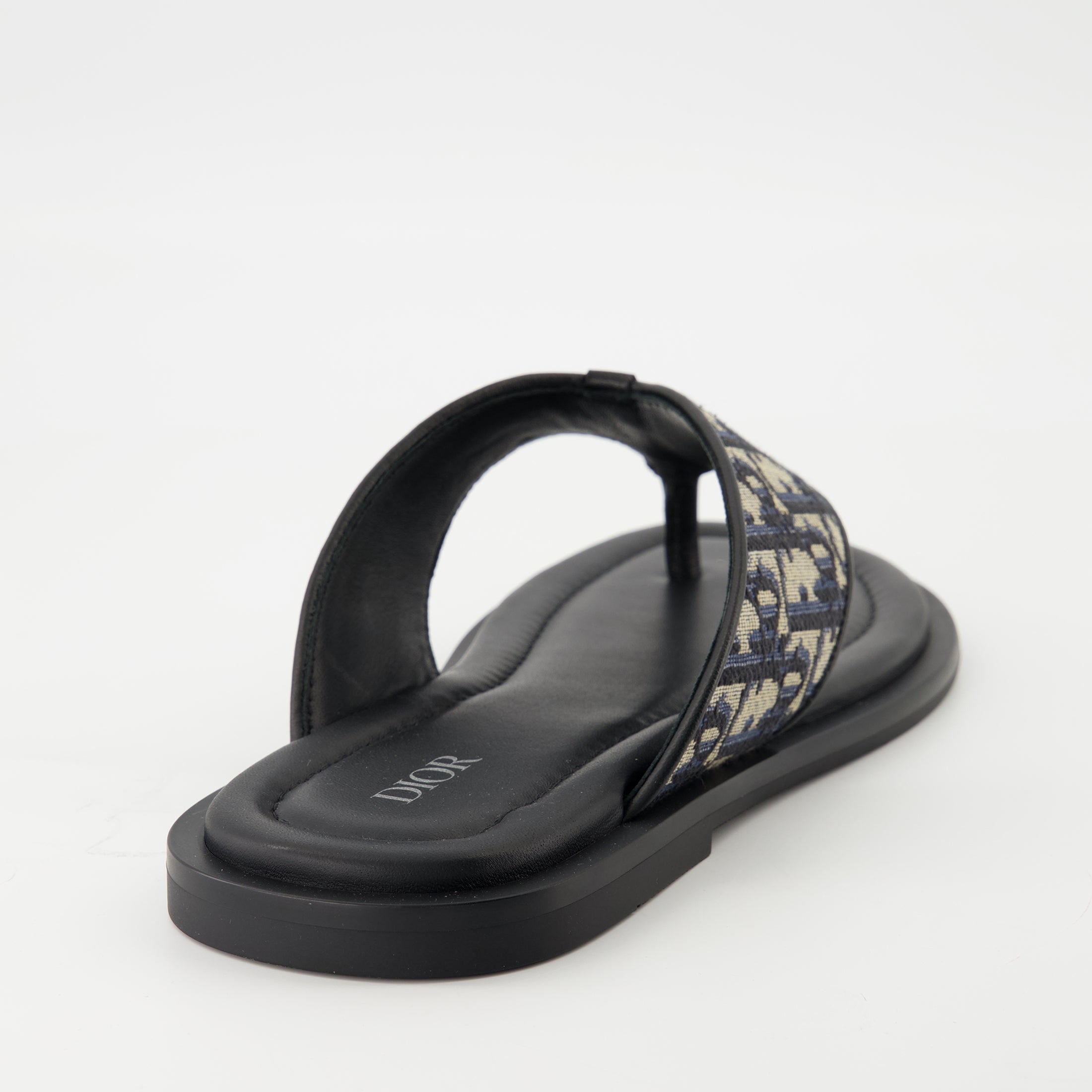 Dior Alias sandals, slip-on sandals, Dior Oblique pattern, men’s footwear, summer sandals