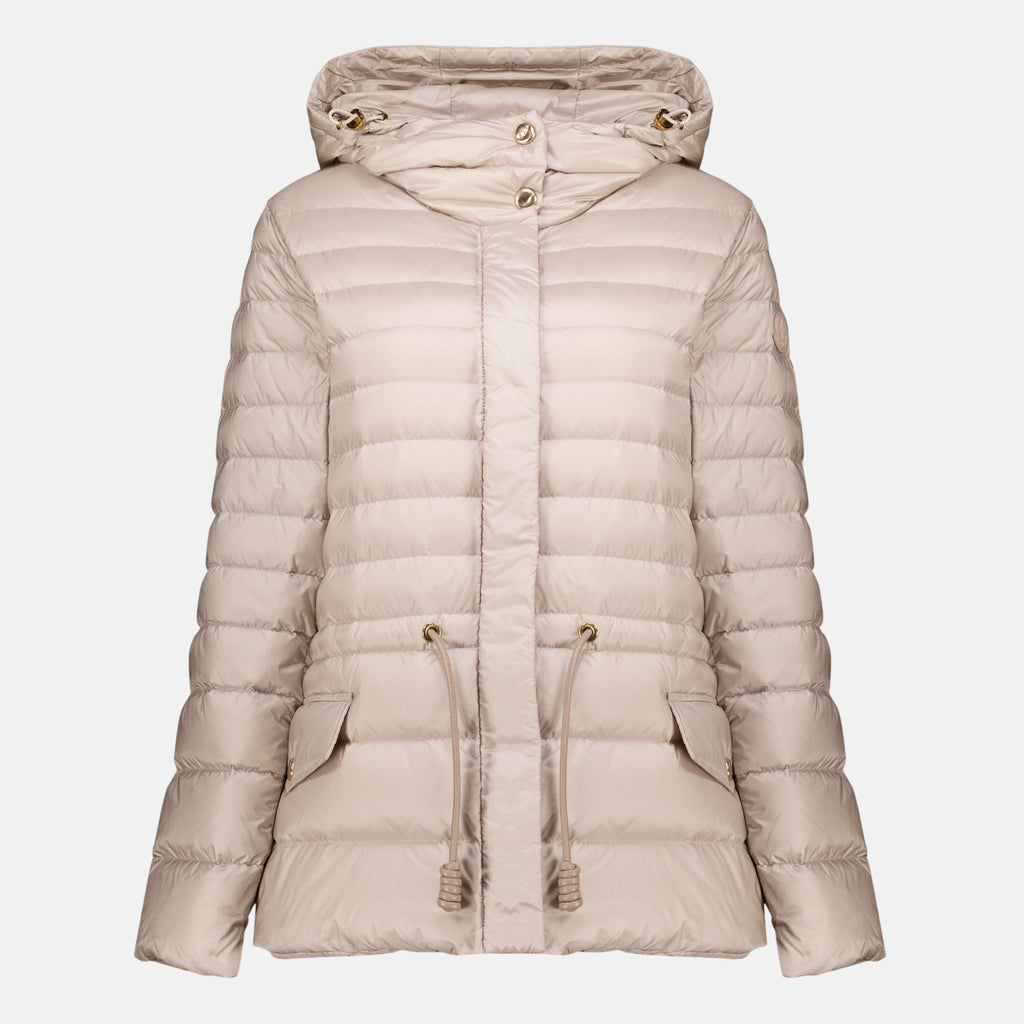 Beige Daunenjacke Raies
