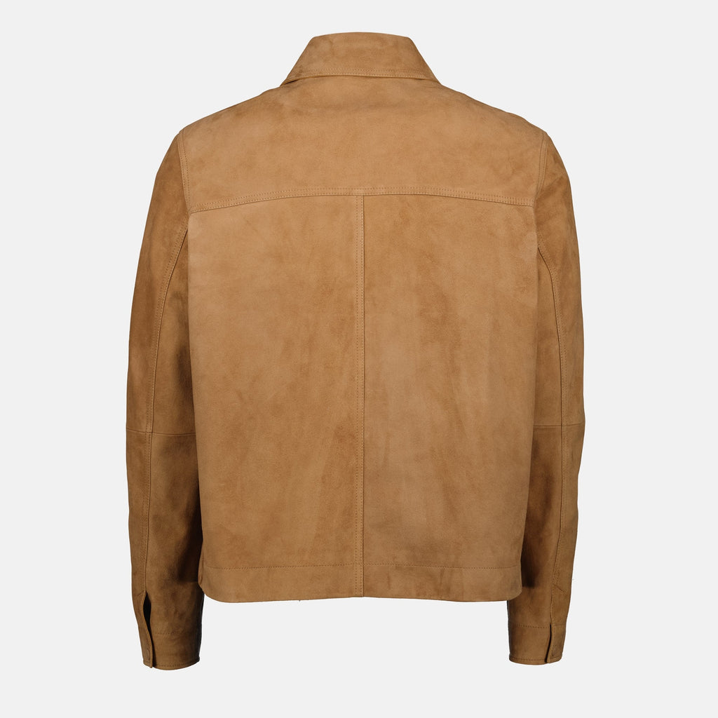 lambskin blouson, Dior leather jacket, Fall-Winter 2025 collection, men's outerwear, stylish jacket