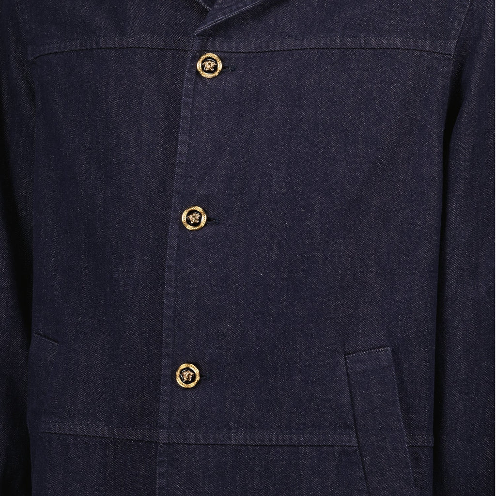 Abrigo Largo de Denim