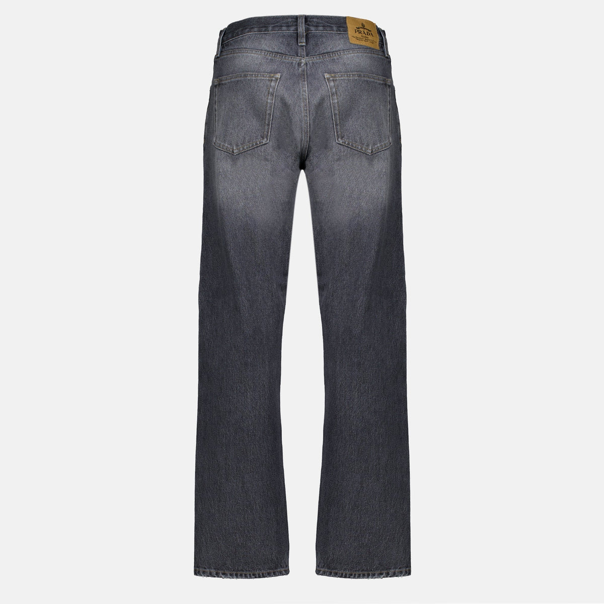 Denim Jean with Triangle Logo