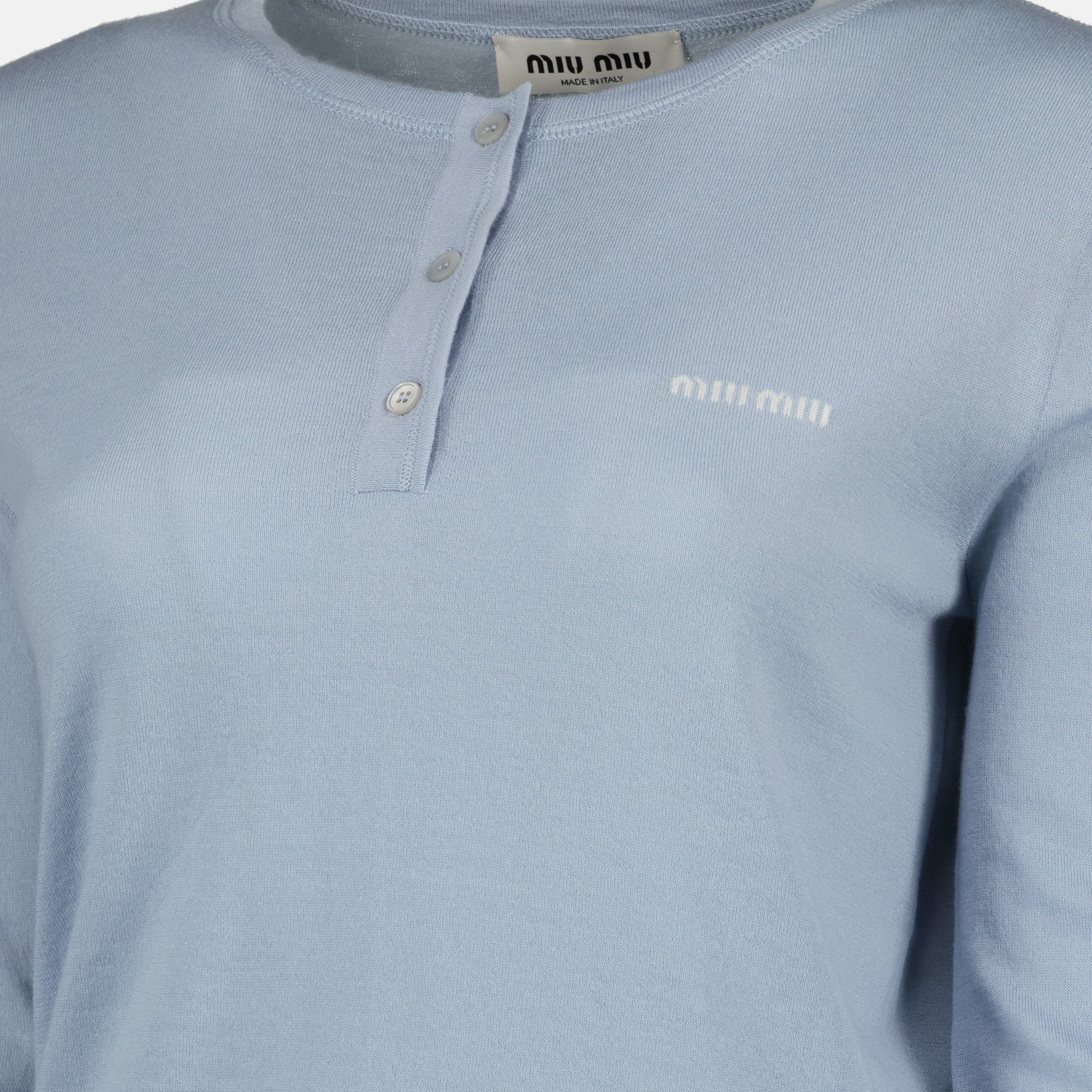 Suéter de Cashmere Henley