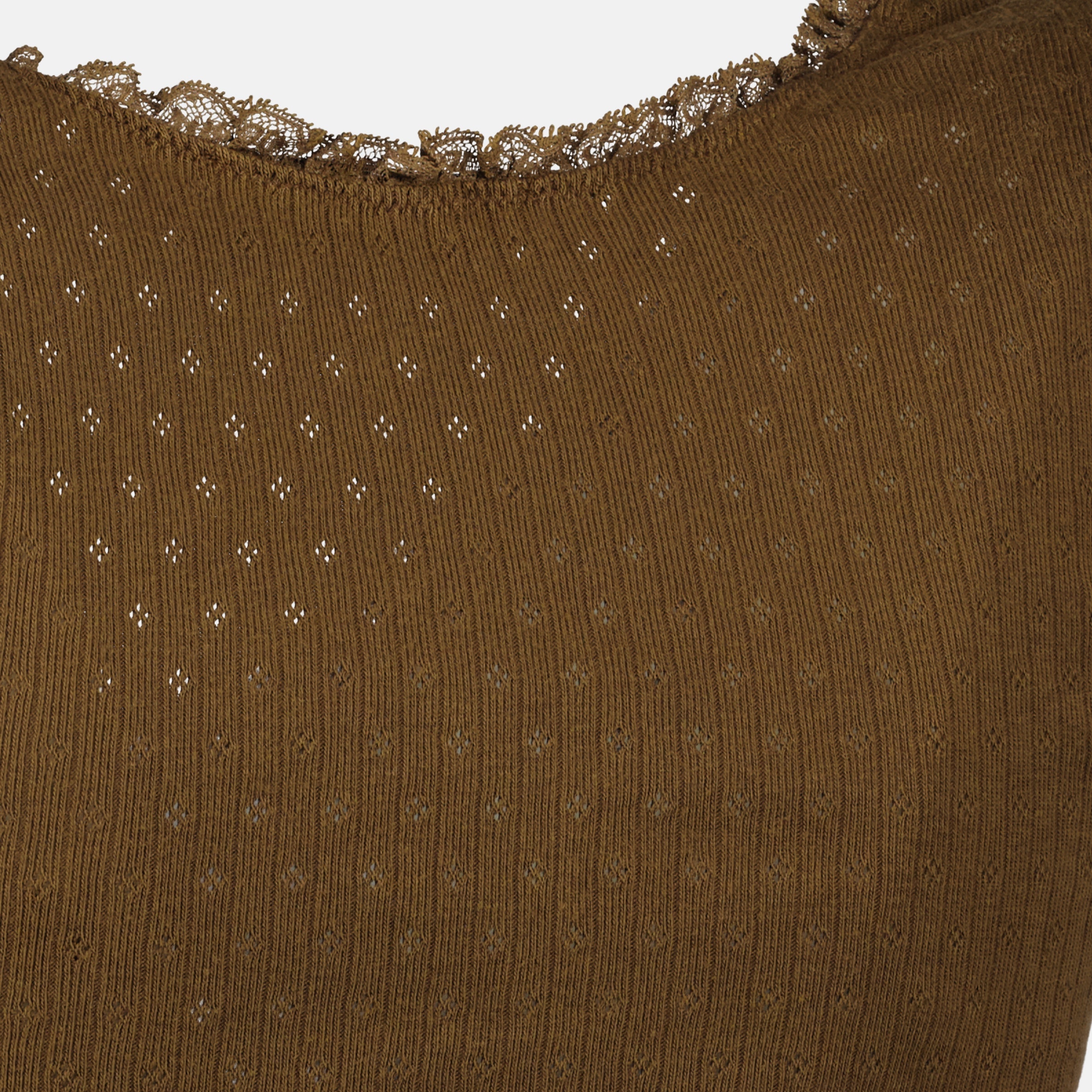 Image of Jersey Tank Top by Miu Miu for Women - Season Spring-Summer 2026 - Detail View 2