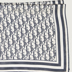 silk bandana, Oblique pattern, autumn-winter accessory, men's accessories, luxury silk scarf