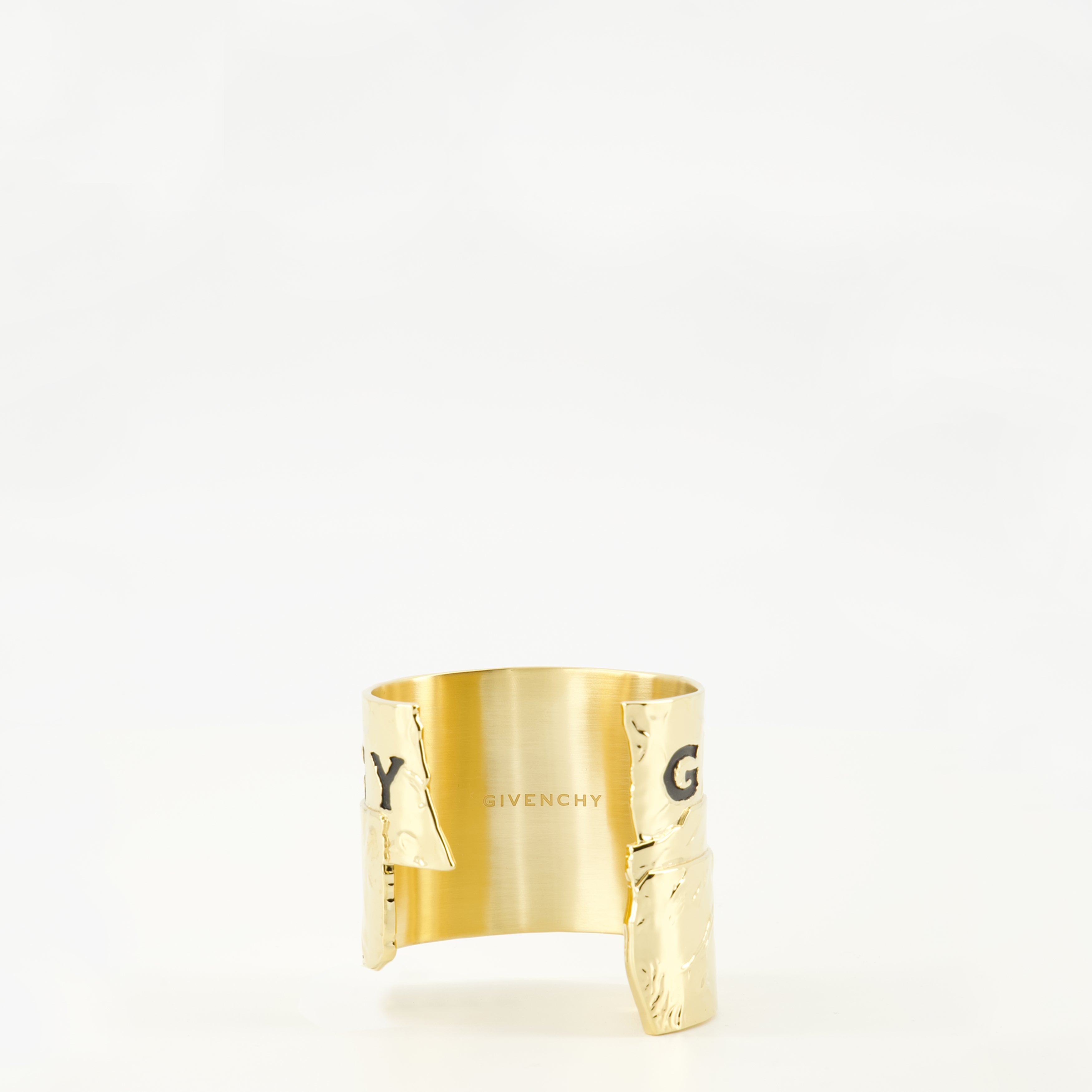 Givenchy accessories, golden cuff, designer jewelry, brass cuff, fashion accessories