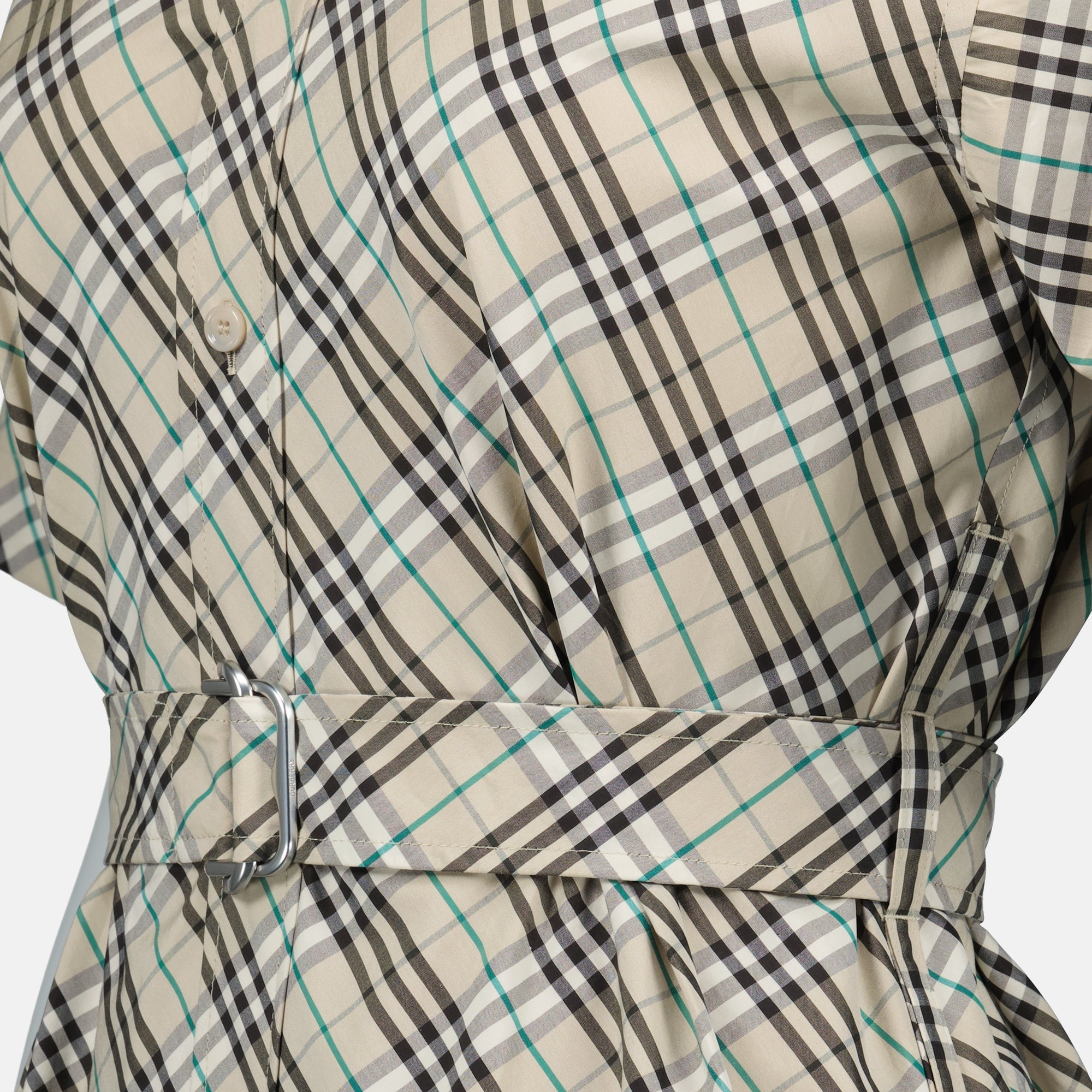 Burberry, Check Dress, Cotton Dress, Spring-Summer Collection, Women's Fashion