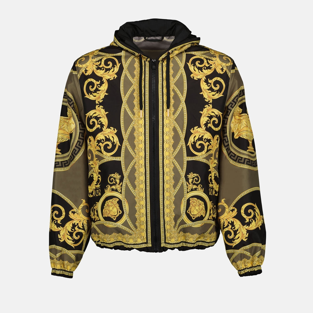 Barocco windbreaker, Versace windbreaker, luxury men's jacket, designer outerwear, Versace Autumn-Winter 2024