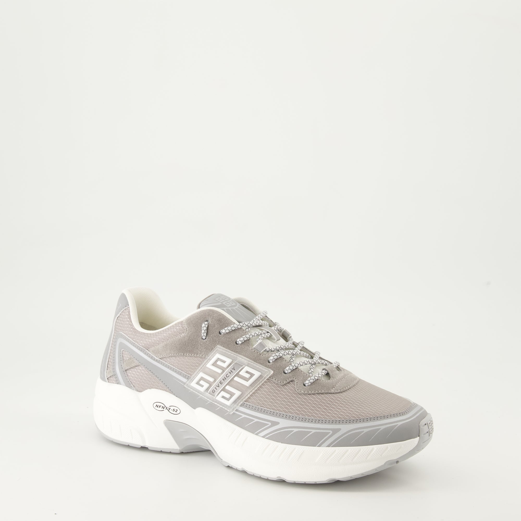 suede sneakers, mesh sneakers, grey sneakers, luxury footwear, Autumn-Winter collection